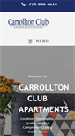 Mobile Screenshot of carrolltonclub.com